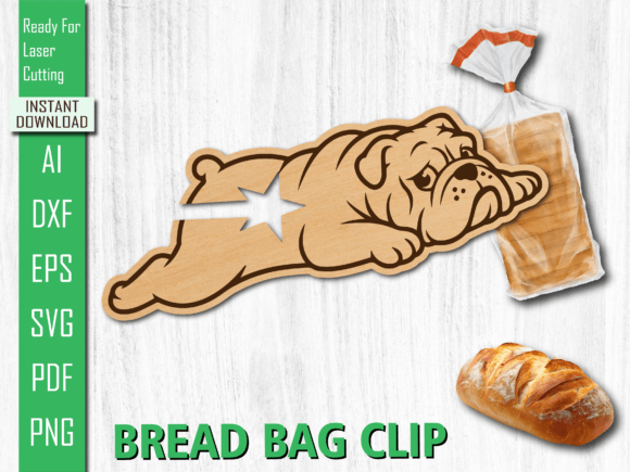 Animal Laser Cut Sleeping Dog Bread Clip Review