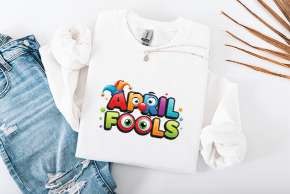 April Fools Cartoon Funny Typography Review