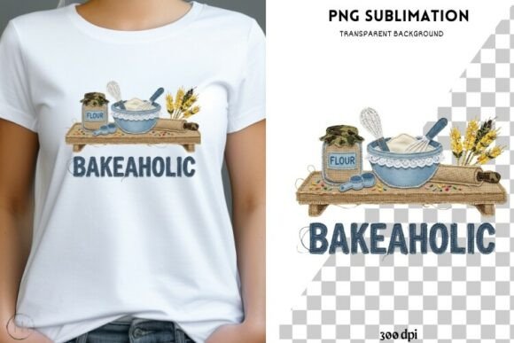 Bakeaholic PNG Funny Baking Lover Review
