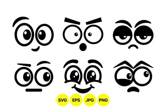 Funny Expression Eyes Clipart Review
