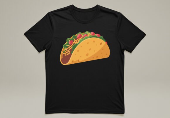 Funny Taco Food Graphic T-shirt Design Review