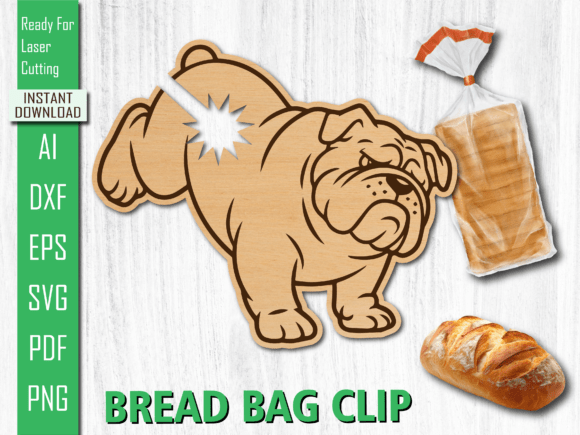 Jumping Bulldog Animal Bread Bag Clip Review