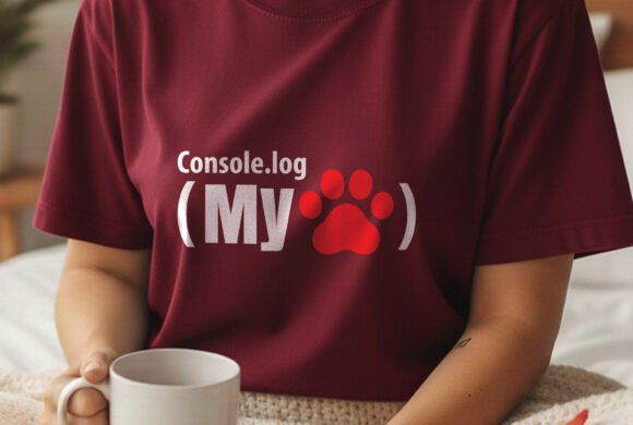 My Heart in Console Log Coding Love SVG Review