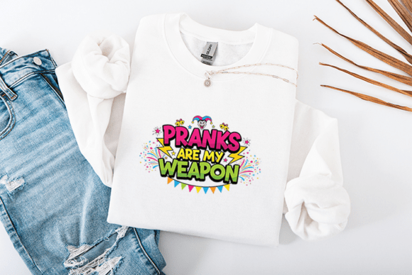 Pranks Are My Weapon Funny Cartoon Review