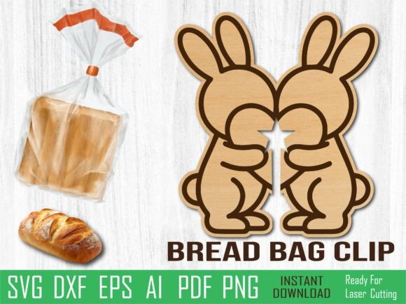 Reviewing the Bunny Bread Clip Laser Cut SVG