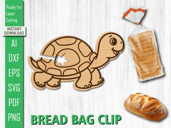 Sea Animal Laser Turtle Bread Bag Clip Review