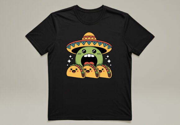 Sombrero Eating Funny Tacos T-shirt Review