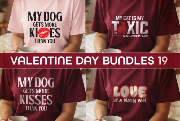 Valentine Day T Shirt Design Bundle 19 Review
