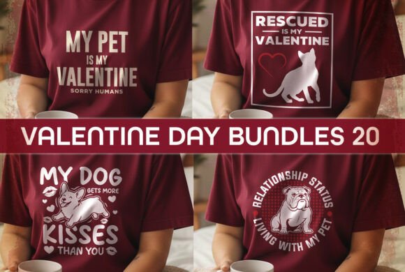 Valentine Day T Shirt Design Bundle Svg Review
