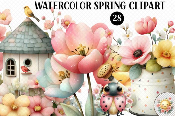 Watercolor Spring Clipart: A Designer's Reality Check