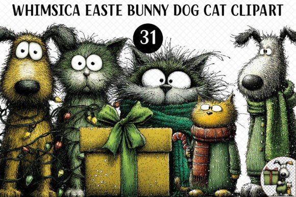Whimsica Easter Bunny Dog Cat Clipart Review